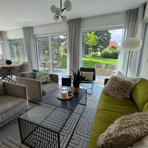 ZugZuflucht-neues, modernes Ferienhaus, khách sạn ở Freiberg