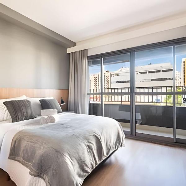 BHaus Moema ON Maracatins - Studio Premium com Varanda - Porta anti-ruído - Academia - Lavanderia - Coworking - Sem Vaga - Próximo ao Metrô e Shopping Ibirapuera - mc35