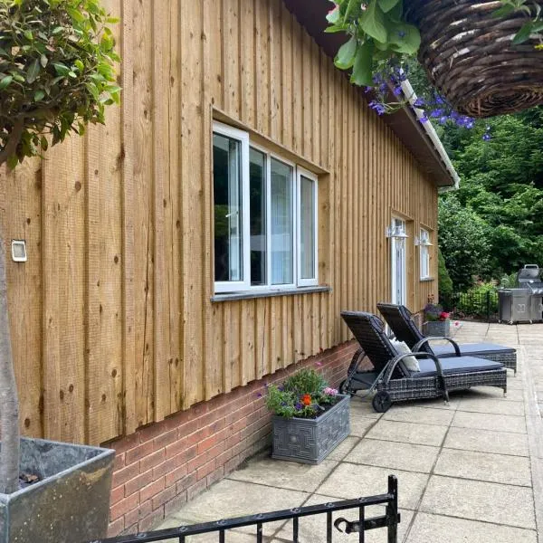 Pet Friendly Dorset holiday let with private Hot Tub and Alpacas near Wimborne and Dorset Coast, khách sạn ở Horton