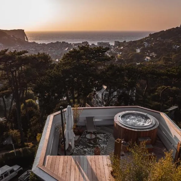 Domaine Saint Clair - Le Donjon, hotel v destinaci Étretat
