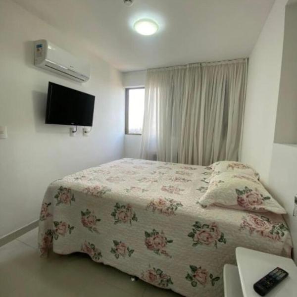 Excelente Flat Boa Viagem Andar Alto - Foto 2