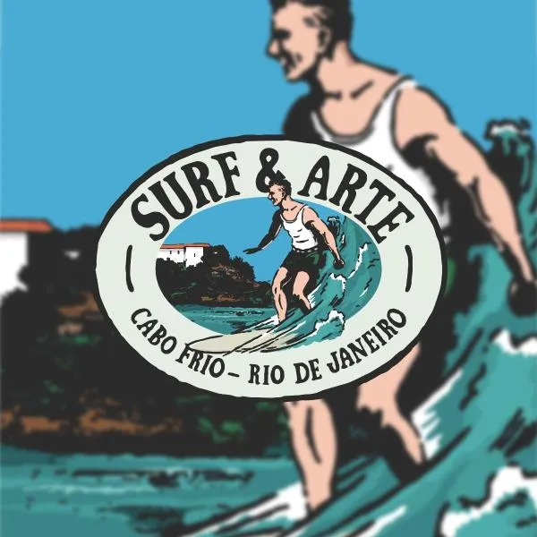 Surf & Arte Hostel, hotel in Cabo Frio