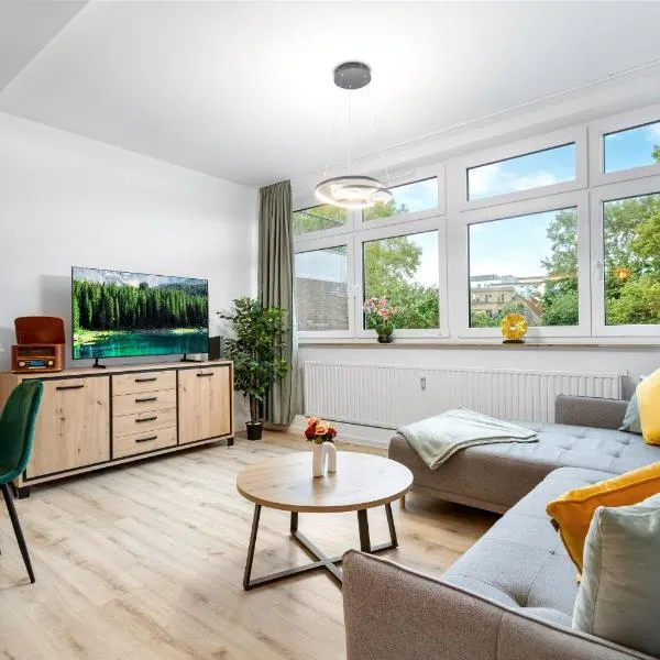 Exklusives Studio - Zentral Innenstadtlage - Kostenloser Parkplatz - Aufzug - Modern für bis zu 4 Personen - Smart Home, hotel v mestu Recklinghausen