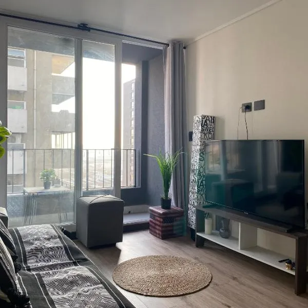 Dpto Económico a 6 min de Plaza Ñuñoa, hotel di Santiago