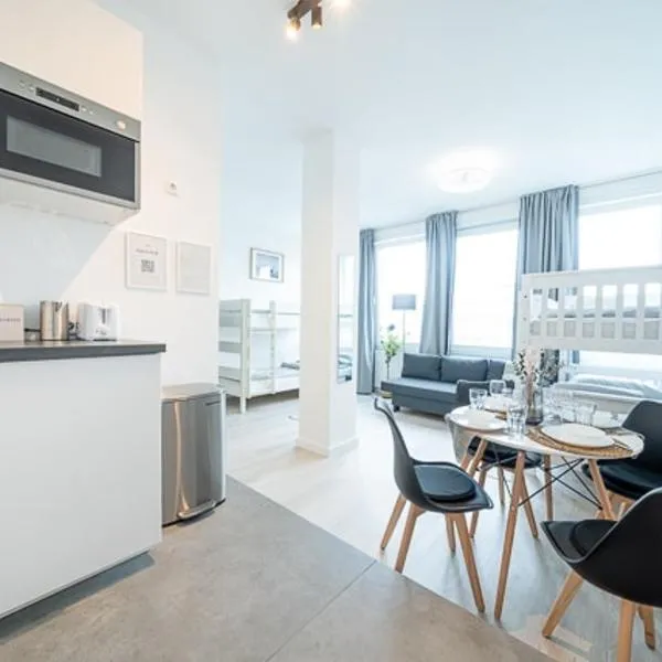 6 Modern city studio for 7 Bogenhausen near Messe Munich,慕尼黑的飯店