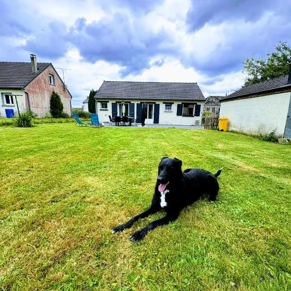 Chez Juline charmante maison de plain pied à la campagne et au calme, hótel í Bourg-Fidèle