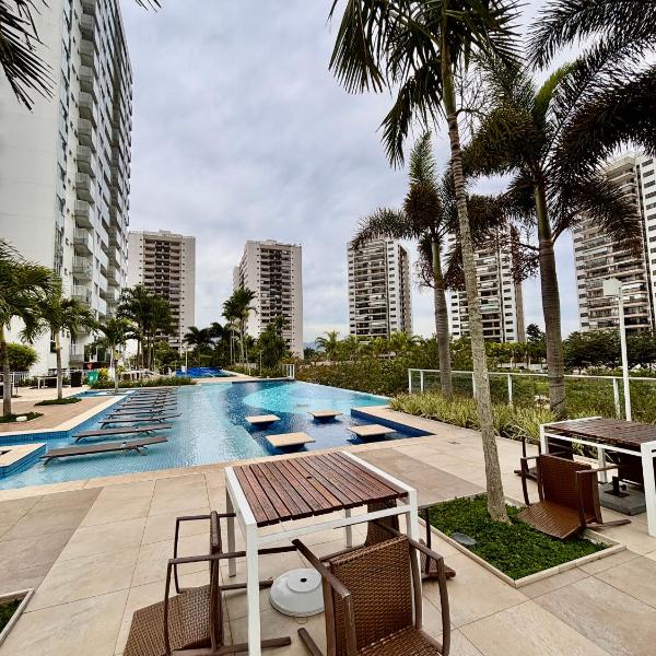 ILHA PURA - Flat Green próximo ao Riocentro e Arenas-Barra da Tijuca - Foto 4