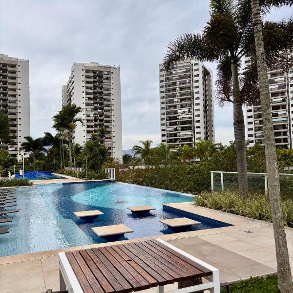 Ilha Pura-Flat completo próximo ao Rio Centro e Arenas-Barra da Tijuca