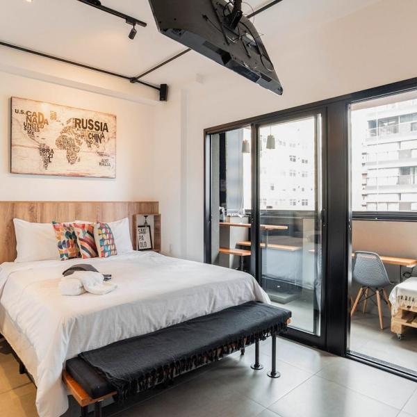 INDUSTRIAL COZY MODERN LOFT 20m from Oscar Freire