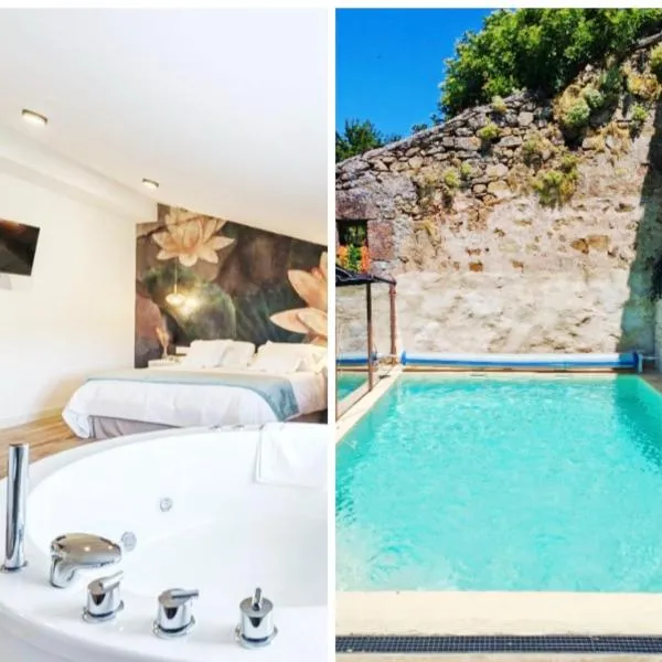 DUO SOMNIA, suites con jacuzzi y chimenea, only adults，Barbatona的飯店