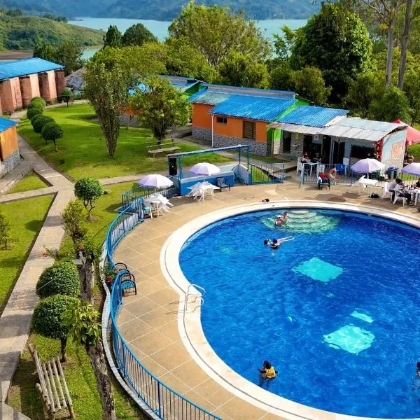 Cabañas Gachalá - Centro vacacional El jazmín, hotel v destinaci Gachalá