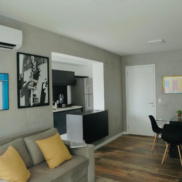 BHaus Family Cadoro Bela Vista - Grand Apartment - Academia - Piscina - Shopping Frei Caneca - Metrô - Parque Augusta - Vaga de Garagem - Acomoda 4 pessoas