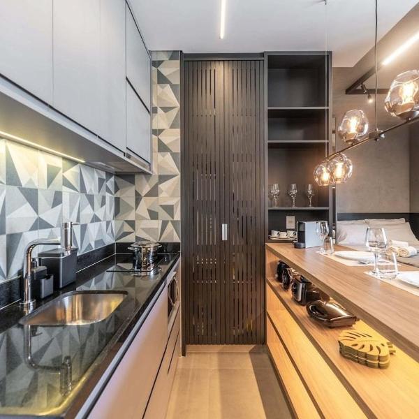 BHaus Faria Lima VN Millennium Vila Olimpia - Grand Apartment Deluxe com Vista Incrível 15o andar - Condomínio Alto Padrão - Academia - Piscina - Lavanderia - ml55 - Foto 3