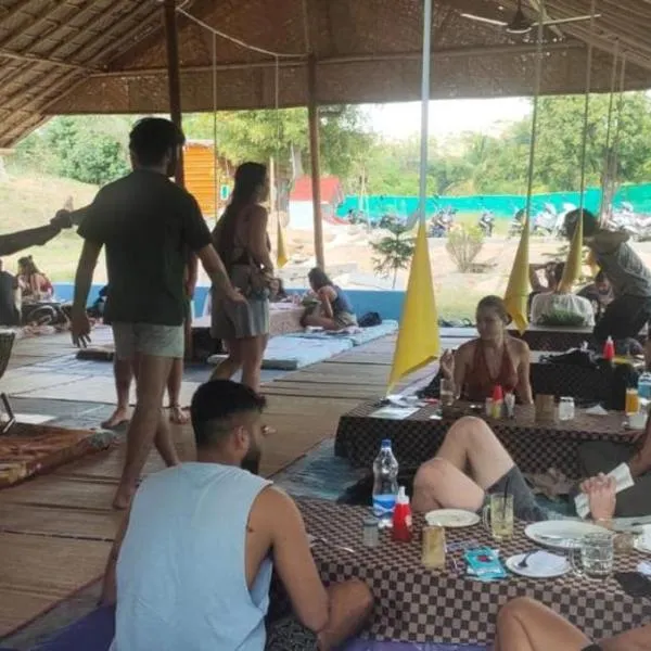 White sand cafe hampi、ハンピのホテル