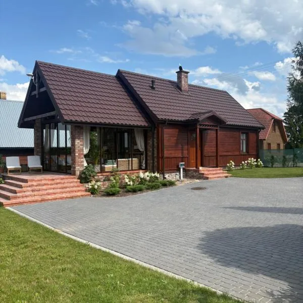 Dom nad jeziorem na Suwalszczyźnie, hotel in Mała Huta