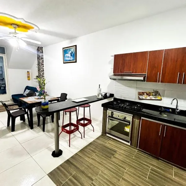 Beautiful and comfortable apartment, 3 rooms, 5 beds, hotel v destinaci Yopal