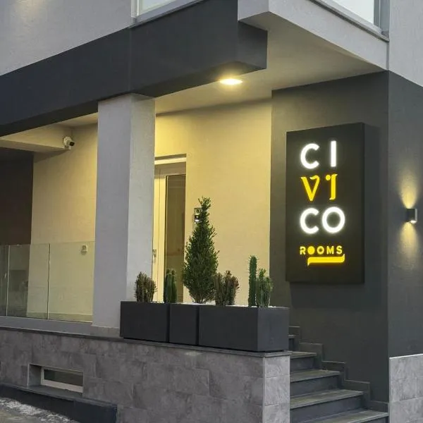 Civico Rooms, hotel in SantʼOnofrio