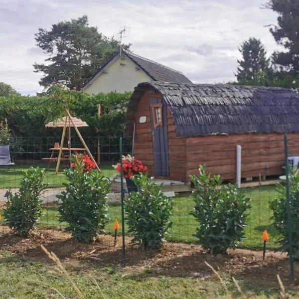 Cahute enchantée Aubois dormant, hotel v destinaci Magny-Fouchard