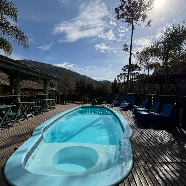 Pousada Jardim do Buda com Café e Piscina - Foto 4