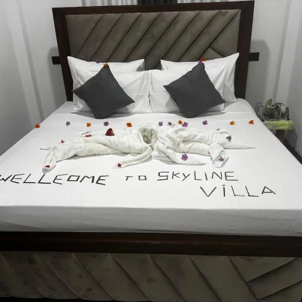 Skyline & bitcoin coffee lodge, hotelli kohteessa Kalutara