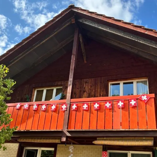Viesnīca Naturnahe Familienwohnung pilsētā Rüschegg-Graben