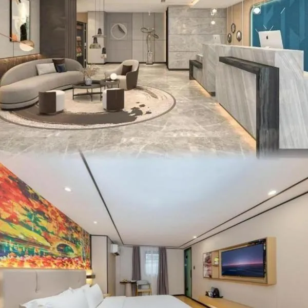 Yimimi Apartment Guangzhou 13th Line Yide Road Metro Station, viešbutis Guandžou