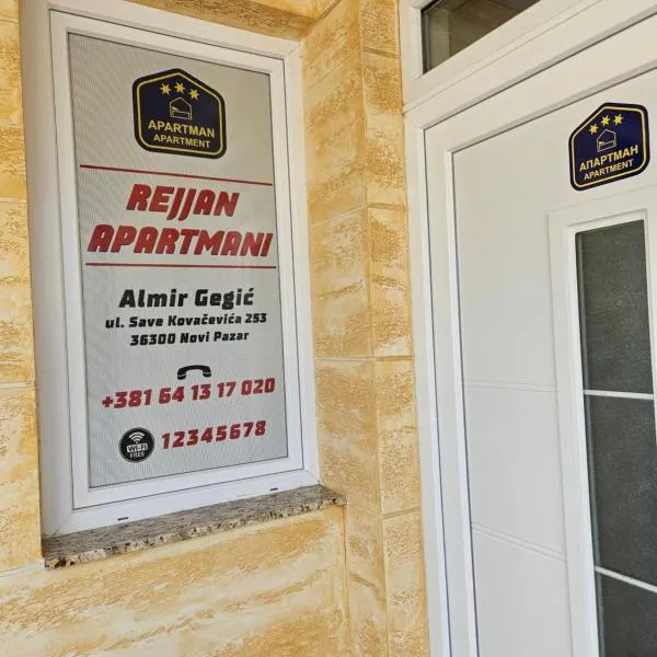 Rejjan APARTMANI, hotelli kohteessa Novi Pazar