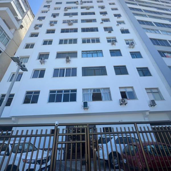 Edf Luxo Vista Frontal Mar c Garagem