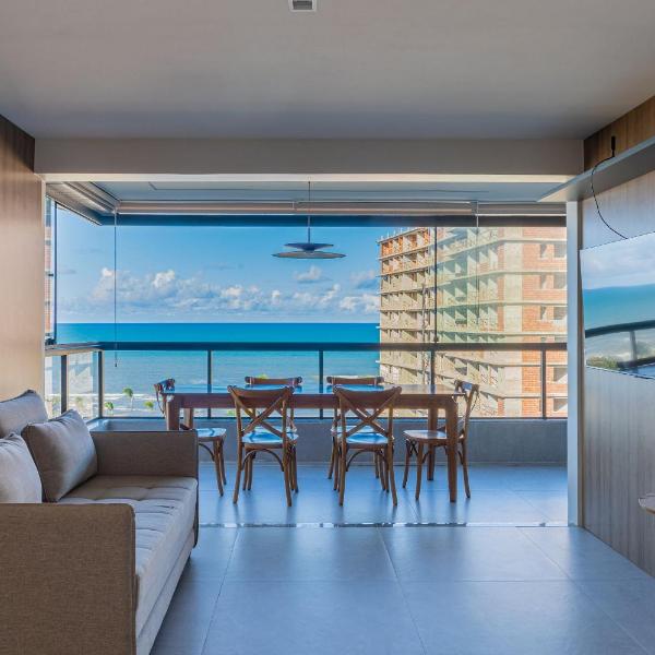 Apê com Vista Incrível para o Mar! 800m da Praia!