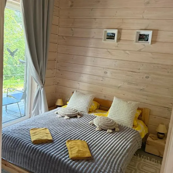Obuoliu Sala COZY HOUSE on the Apple Island, hotel v destinaci Gaylyunay