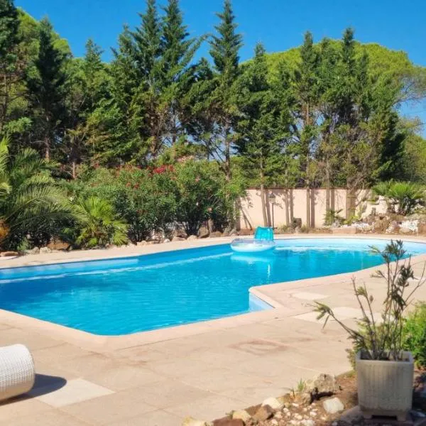 Chambre face aux vignes, hotel v destinaci Vidauban