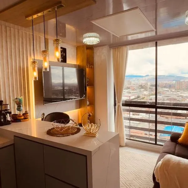 Top views, airport, Salitre, American embassy, parking, hotel in Bogotá