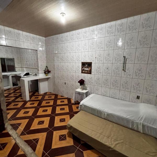 Casa com acomodação e segurança