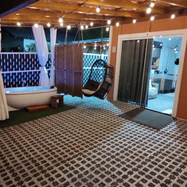 CASA CLIMATIZADA COM HIDROMASSAGEM PRÓXIMO BETO CARRERO E PRAIAS - Casa 1 DuMar Hospedagem
