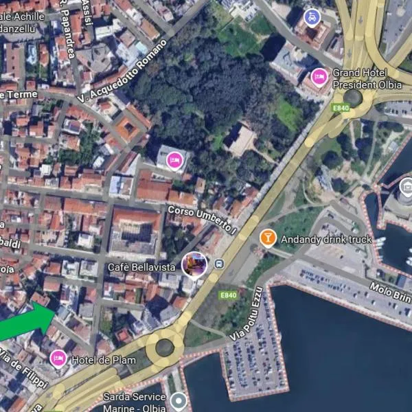 Casa Rondy, hotel v destinaci Olbia