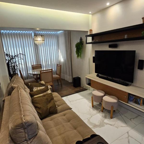 Quarto no apartamento do Edifício Ilha de Maui
