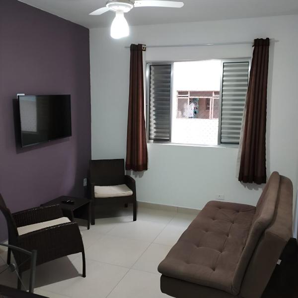 Esquina do Oceano, apartamento em frente à Praia Gonzaguinha