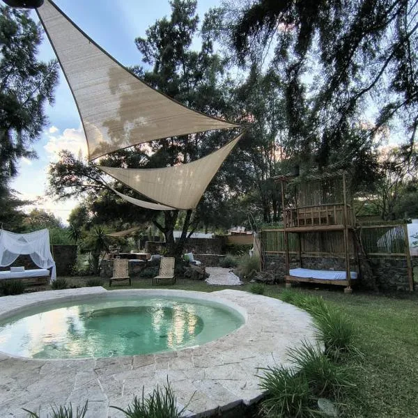 Paraje Real Malinalco, hotel v destinaci San Martín