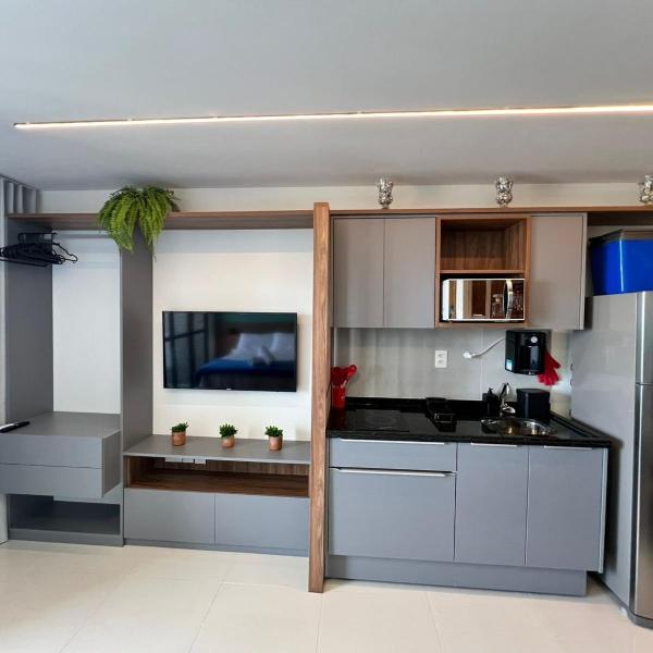 Apartamento Studio Vista Mar Itapuã Salvador - Foto 5