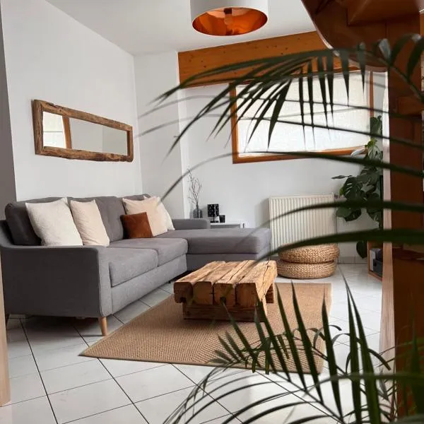 Duplex Terrasse Centre Parking, hotel in Sallanches