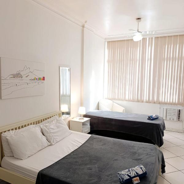 Apartamento Em Copacabana - pé na areia - Foto 2