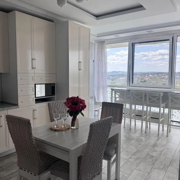 Apartments in VODOGRAY Residential Complex Краєвид і охайність захоплюють дух!, hotell sihtkohas Chernivtsi