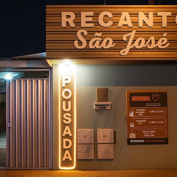 Pousada e Alojamento Recanto São José hospedagem econômica em Rio Verde