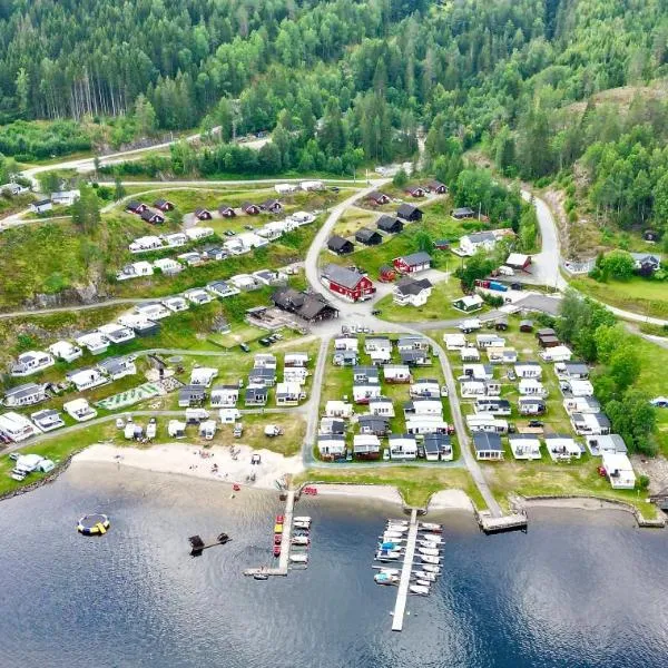 Garvikstrondi Camping, hotel di Seljord