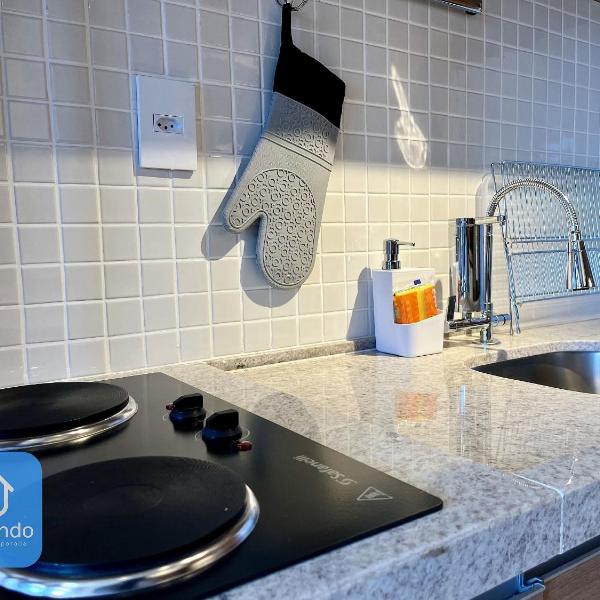 Estadia Incrível: Apartamento Decorado e Completo - Foto 3