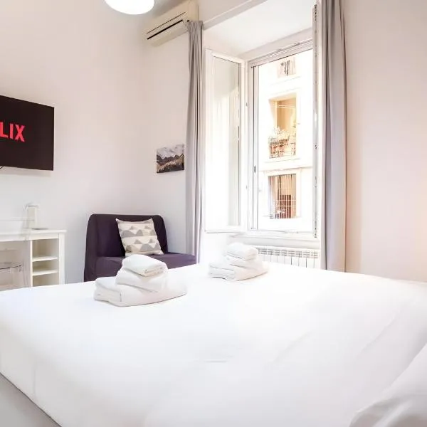 Elegantis Giolitti Suite Apartment with Private Balcony, hotel Rómában