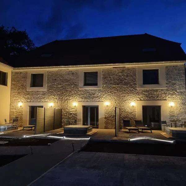 Les Rubys, spas privatifs, hotel em Tarcenay