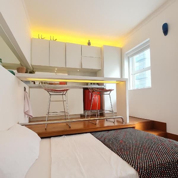 Studio with side sea view Beach block