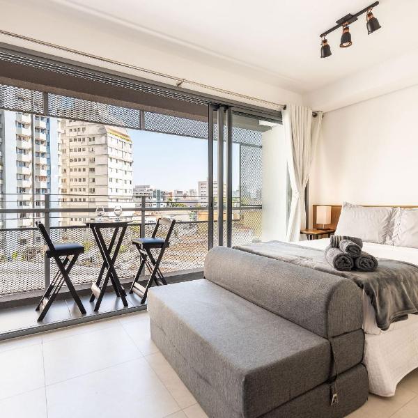Studio com Piscina e Vista em Pinheiros - PG602
