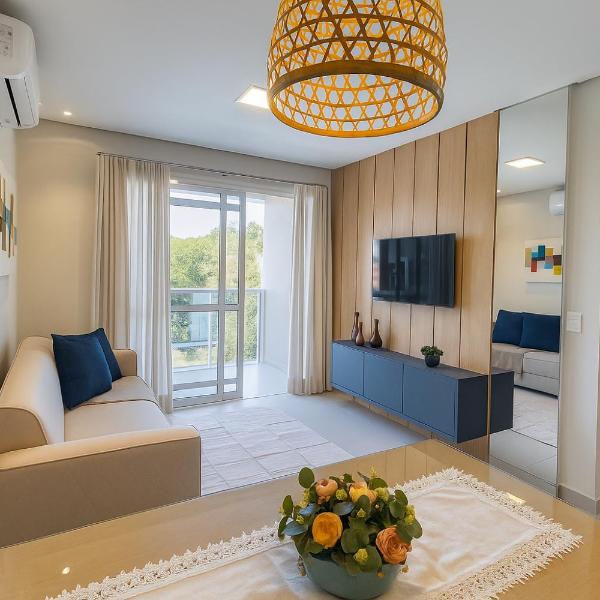 Apartamento na praia de Palmas em Governador Celso Ramos